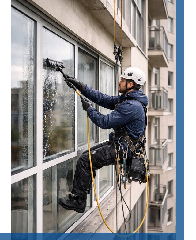 Мойка балконного остекления в Домодедове от 3684 р. | ВЫСОТНИК-Дмд