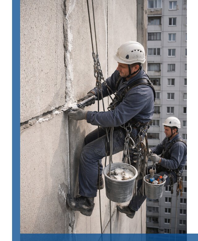 Утепление межпанельных швов в Домодедове профессионально и надежно