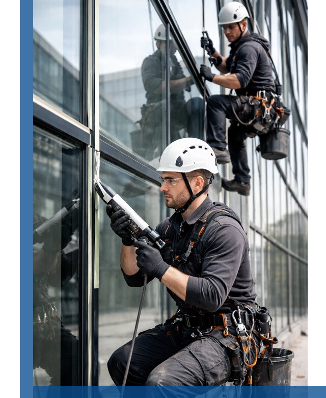 Герметизация витражных швов в Домодедове для зданий и фасадов