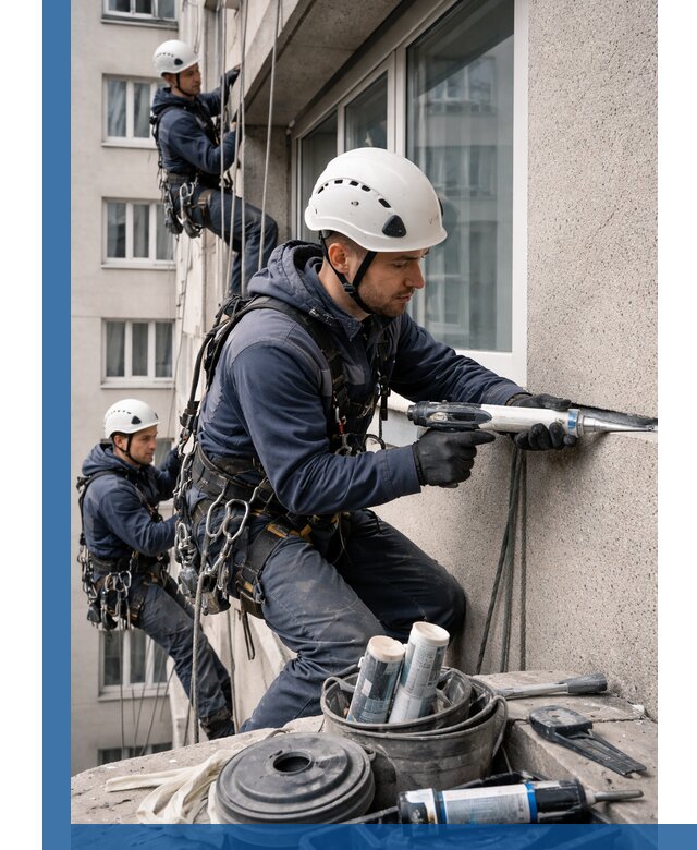 Герметизация швов лоджии в Домодедове профессионально и надежно