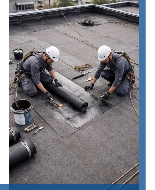 Ремонт мягкой кровли под ключ в Домодедове от 737 р. | ВЫСОТНИК-Дмд