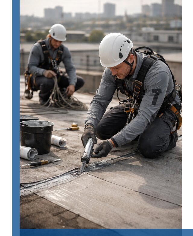 Аварийное и капитальное устранение протечек кровли в Домодедове