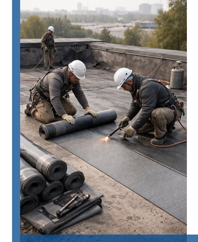 Монтаж мягкой кровли в Домодедове профессионально и надежно