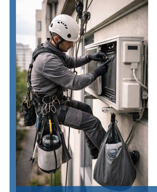 Обслуживание внешнего блока кондиционера в Домодедове профессионально