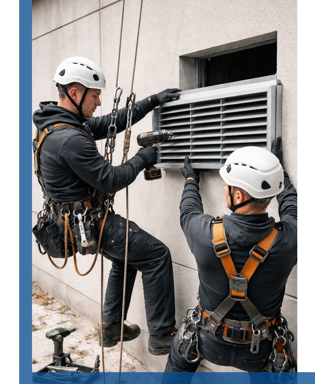 Монтаж вентиляционных решеток в Домодедове профессиональный сервис