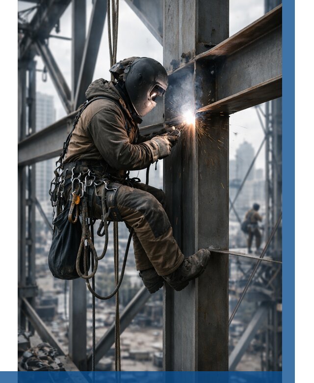 Высотные сварочные работы в Домодедове от 3684 р. | ВЫСОТНИК-Дмд