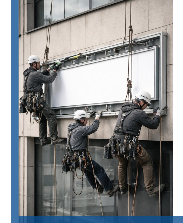 Профессиональный монтаж светового короба под ключ в Домодедове