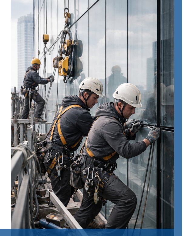 Структурное остекление фасадов в Домодедове от 10000 р. | ВЫСОТНИК-Дмд