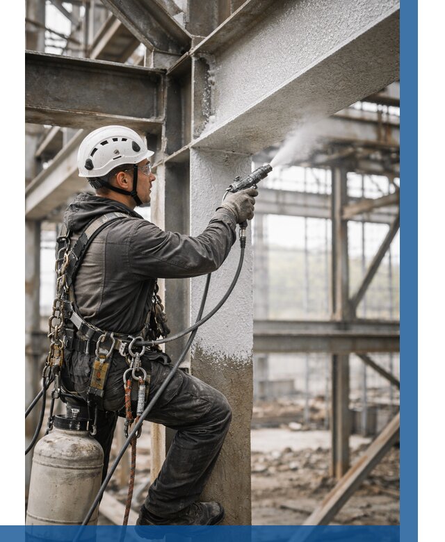 Огнезащита металлоконструкций от 789 р. | ВЫСОТНИК-Дмд в Домодедове