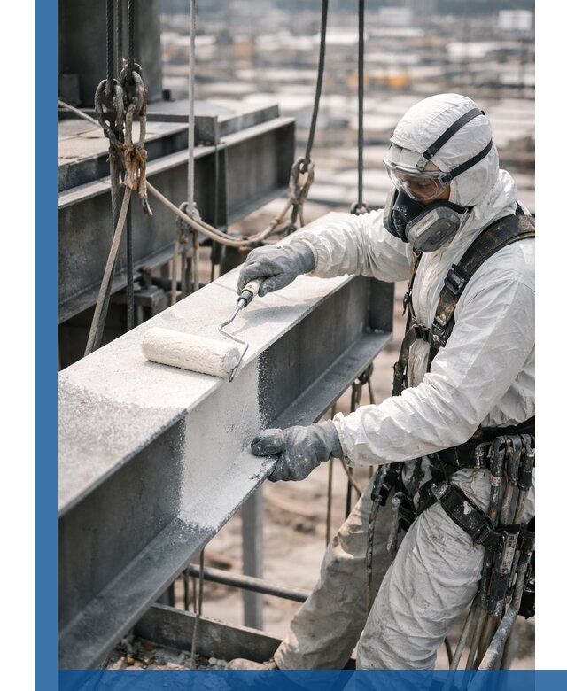 Профессиональная огнезащитная обработка металлоконструкций в Домодедове