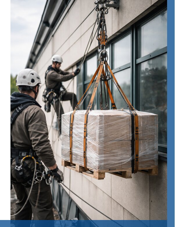 Подъем груза на высоту в Домодедове от 3158 р. | ВЫСОТНИК-Дмд