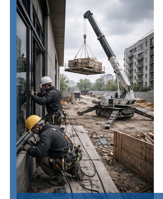 Аренда крана Пионер в Домодедове для строительных работ