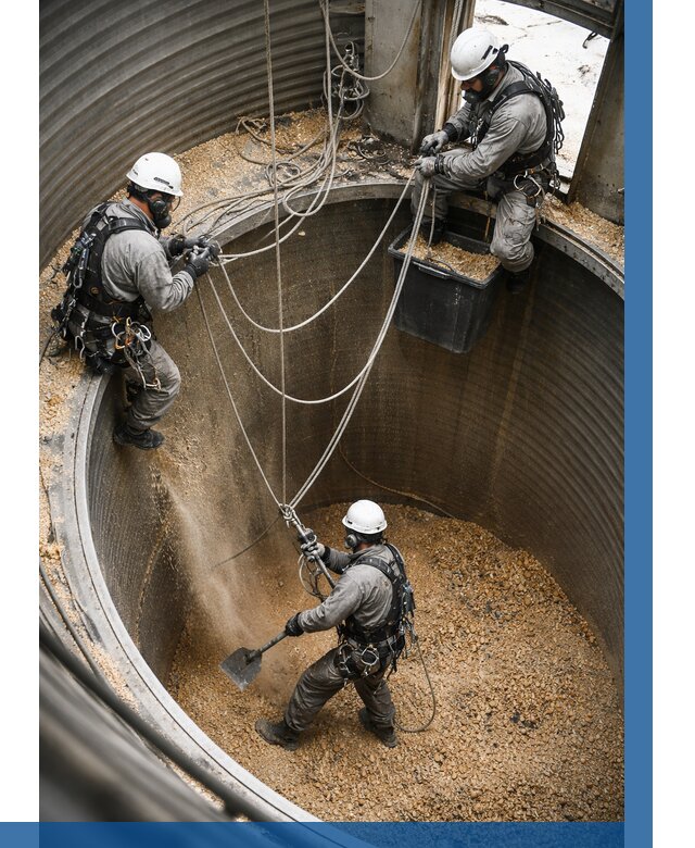 Чистка зерновых бункеров в Домодедове от 12631 р. | ВЫСОТНИК-Дмд