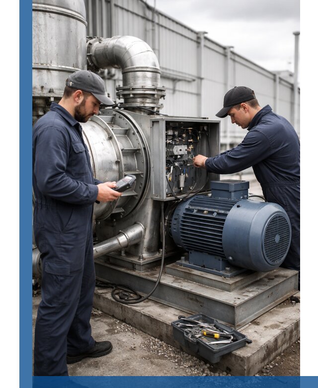 Техническое обслуживание промышленного оборудования в Домодедове