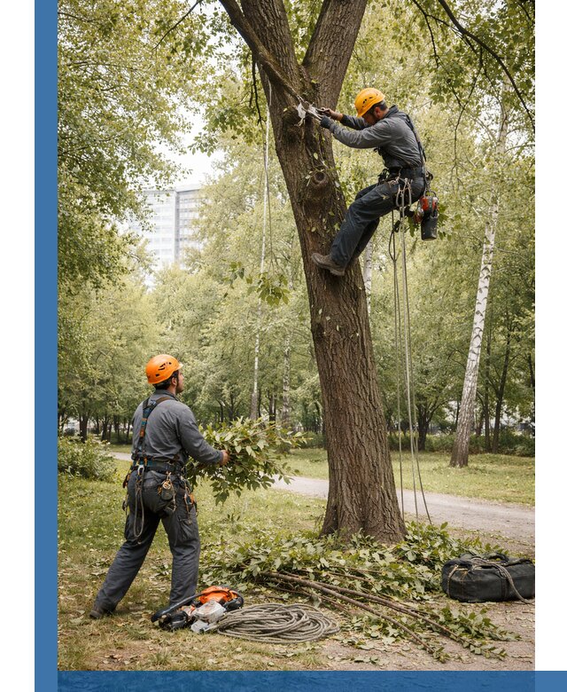 Санитарная обрезка деревьев в Домодедове, профессионально и безопасно