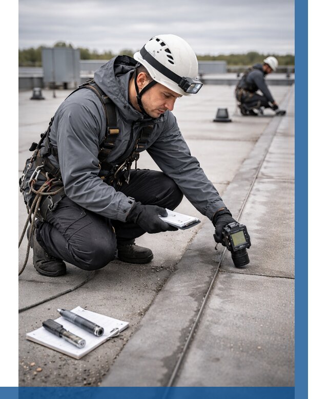 Обследование кровли на протечки в Домодедове от 4737 р. | ВЫСОТНИК-Дмд