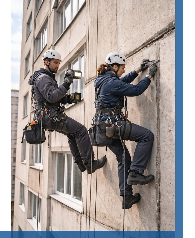 Обследование межпанельных швов в Домодедове от 1895 р. | ВЫСОТНИК-Дмд